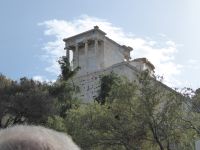 Nike-Tempel beim Aufstieg