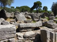 Von Erdbeben zerstört