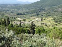 Antikes Messini von oben