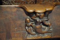 Meerjungfrauen im Chorgestühl von Toledo