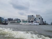 MS Aurora in Amsterdam