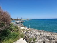 Apulien, Garganao, Trabucco an der Nordküste