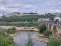 Radreise Frankreich: Loire - Chinon mit der großen Festung