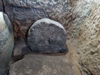 2. unterirdische Stadt Saint Mercurius Saratli (Steintür)