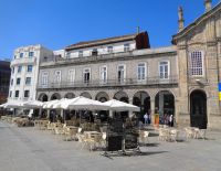 Braga Straßencafé