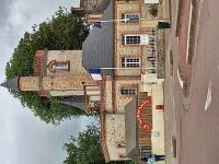 Das hübsche Bürgermeisteramt von Saint Mere Eglise