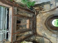 Detail der Zugbrücke von Angers