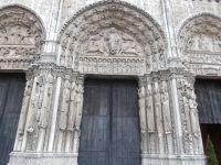 Königsportal dr Kathedrale von Chartres