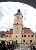Rathaus am Marktplatz in Brasov