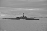 Hurtigruten - MS Polarlys - Nordland - Fahrt über den Vestfjord in Richtung Lofoten - Landegode fyr (Leuchtturm)