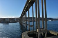 Hurtigruten - MS Polarlys - Tromsø-Brücke