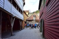 Hurtigruten - MS Polarlys - Bergen - UNESCO Weltkulturerbe Bryggen (Hansekontor)