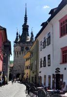 Durch diesen Turm betritt man Schäßburg