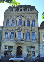 Targu Mures hat etliche schöne Fassaden zu bieten, vieles ist der ungarischen Jugendstilphase zuzuordnen