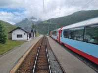 Fahrt mit dem Glacier-Express... 