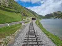 Fahrt mit dem Glacier-Express... (Oberalppass)