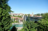 Blick auf das Zentrum von Bern
