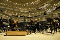 Die Musiker stimmen