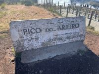 Schild von Pico do Arieiro