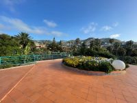 Ausblick auf die Hotelanlage