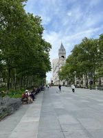 Auf dem Weg zur Brooklyn Bridge