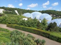 Eden Project - botanischer Garten in einem alten Tagebau