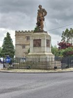 Statue des Piraten und Admirals Sir Francis Drake in seiner Geburtsstadt Tavistock
