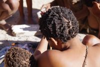 Besuch bei den Kalahari San People