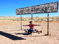 südlicher Wendekreise des Steinbocks