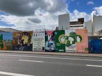 1. Tag – Stadtrundfahrt durch Belfast – Katholisches Viertel