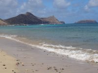 am Strand von Porto Santo