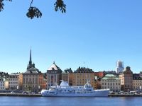 Blick auf Gamla Stan, die Altstadt Stockholms
