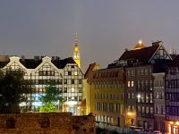 Blick aus dem Hotel auf die Altstadt