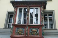 Und schöne Erker, etwas obszön