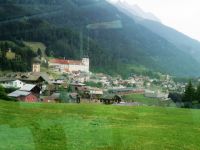 056 Fahrt mit dem Glacier-Express -Kloster Disentis