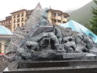 072 Zermatt - Murmeltier-Brunnen