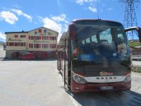 114 Fahrt über den Grimselpass auf dem Pass