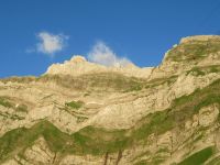 128 Auf der Schwägalp Blick zum Säntis