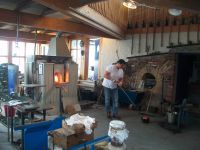 Vikten, beim Glasbläser 