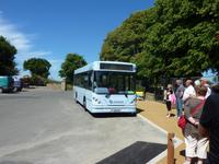 Öffentlicher Explorer Bus - grüne Route