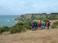 Wanderung entlang der Südküste Jerseys