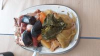 Unser Mittagessen mit Erdwärme zubereitet