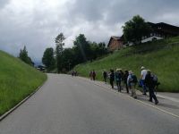 wir kehren nach der ersten Wanderung in unser Hotel zurück