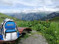 Blick von der Bergstation Kanzelwandbahn
