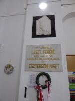 Franz Liszt in Esztergom.JPG