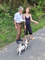 Südtirol, Vinschgau, Reinhold Messner mit seiner Frau