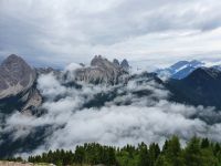 Provinz Belluno, Blick von der Hütte am Monte Rite