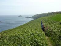 Wanderung entlang der Küste von Sark