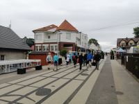 Ankunft in Trzesacz