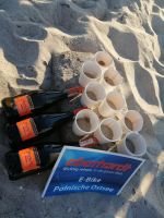 Verabschiedung von der polnischen Ostsee mit Prosecco, vieln Erinnerungen und guter Laune :-)
